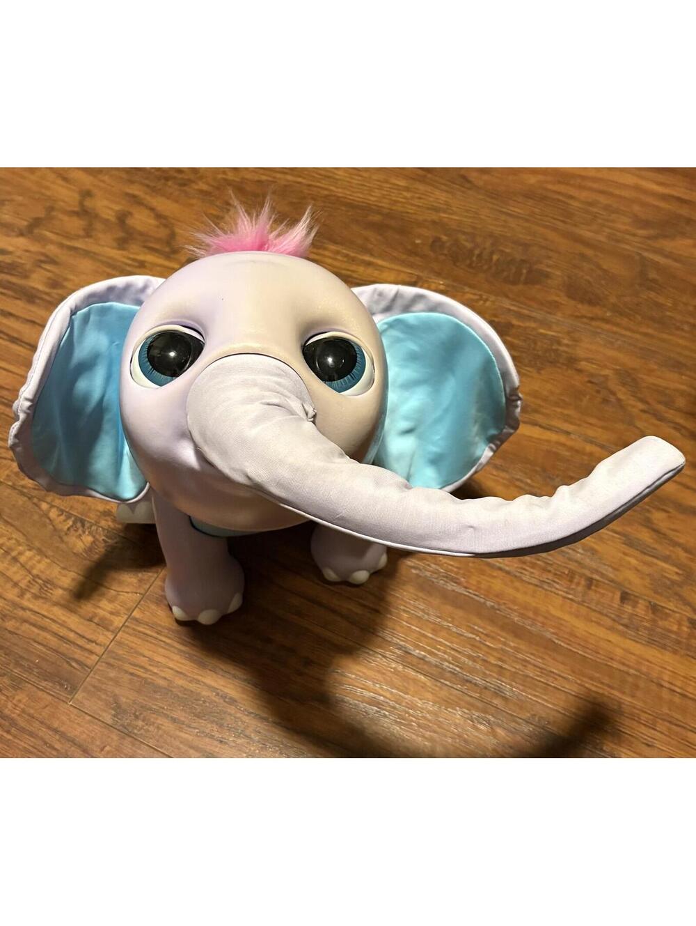 Spin Master Juno My Baby Elephant Interactive Toy | Animated Elephant Robot Pet
